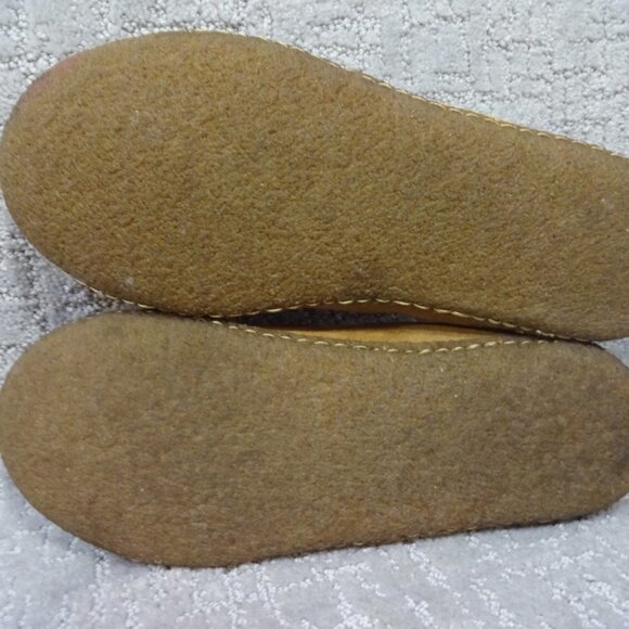 Sorel Falcon Ridge II Mens Size 8 Chestnut Brown Suede Faux Fur Lining Slippers - Picture 7 of 11